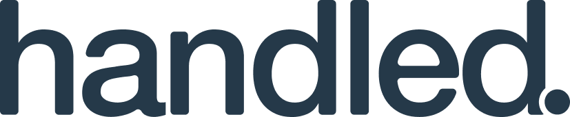 Handled logo